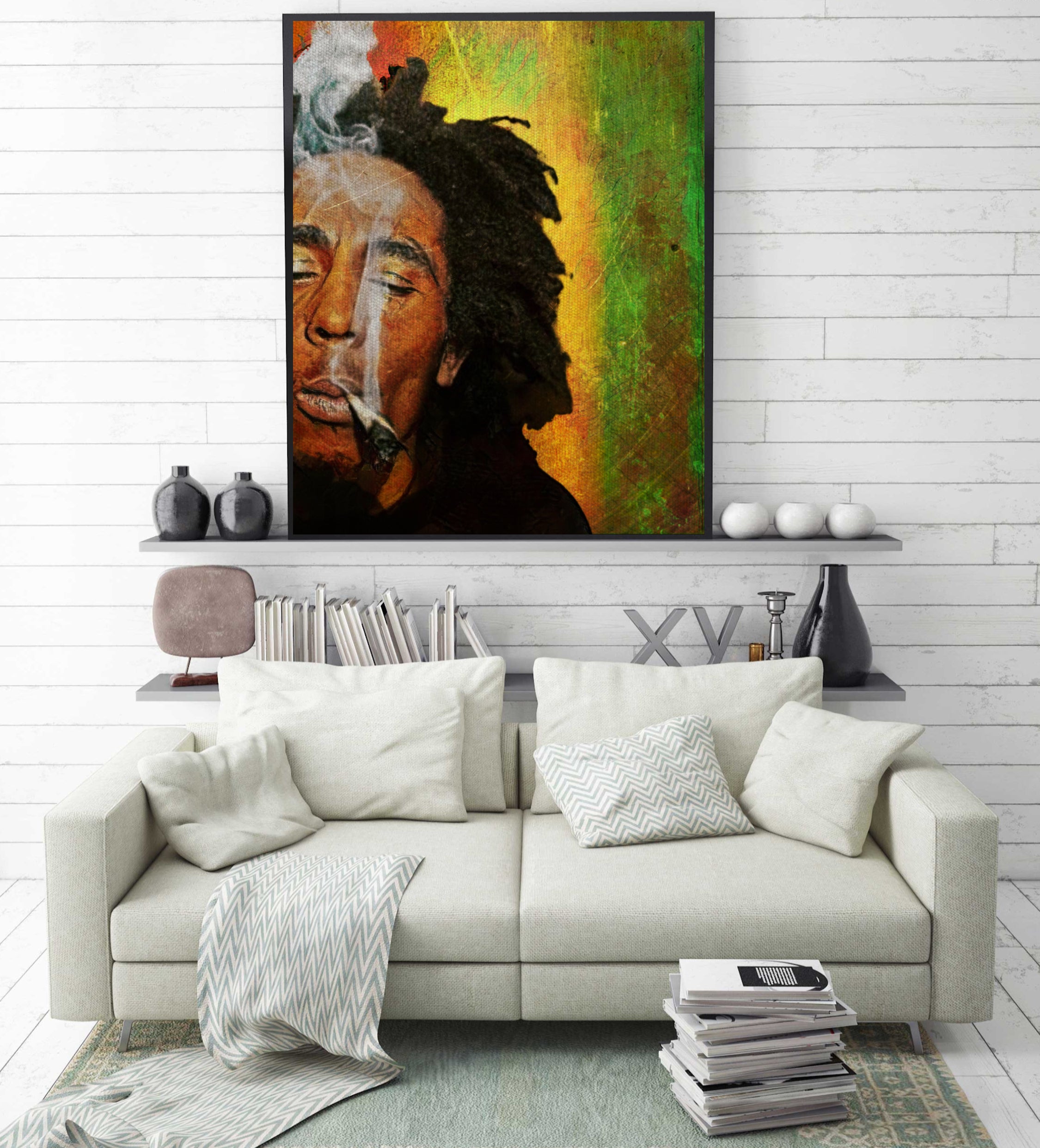 Bob Marley Wall Art | Lisa Jaye Art Designs