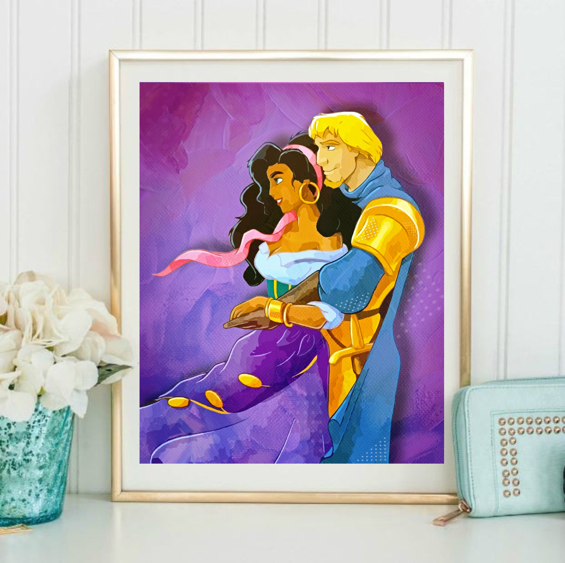 Esmeralda Disney Art Paint By Numbers - PBN Canvas